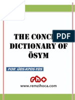 The Dictionary of OSYM by WWW - Remzihoca