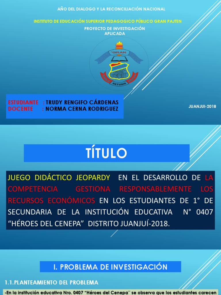 Diapositivas de Mi Proyecto de Investigacion Trudy - Aplicada I.pptx ...