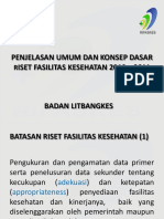 Penjelasan Umum Dan Konsep Dasar Rifaskes