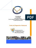Programa Del Centro de Diagnostico PDF