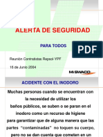 Alert a de Seguridad Inodoro