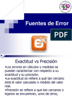 6. Fuentes de Error