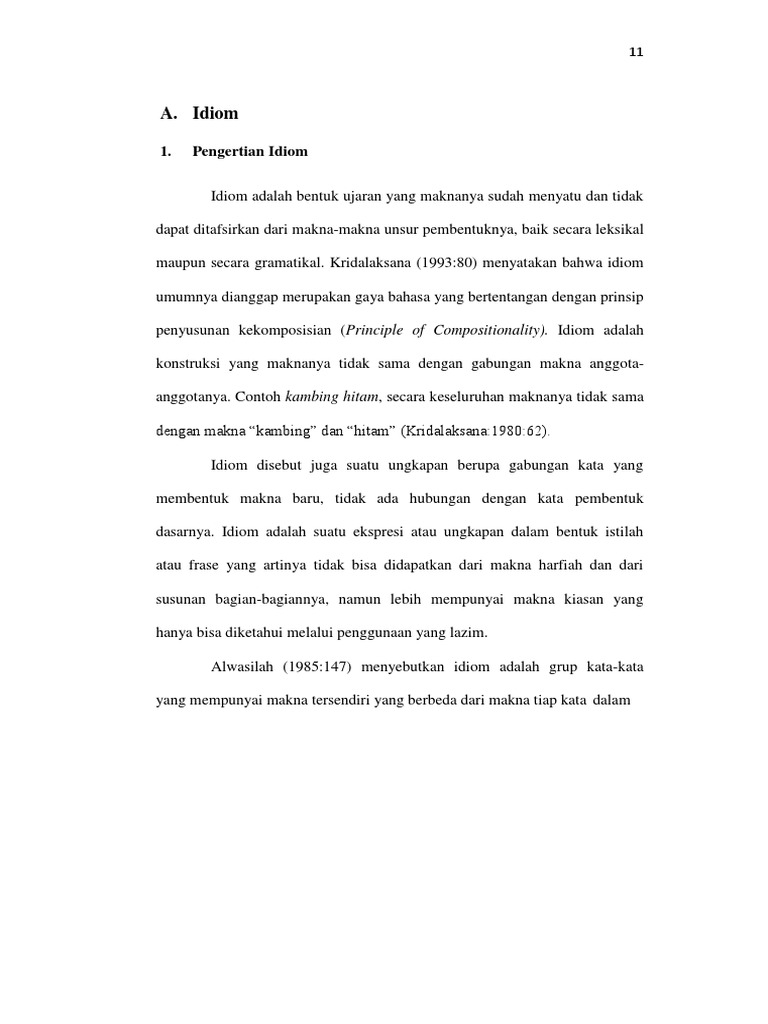 Peribahasa Kambing Hitam Artinya Tentang Kolam Kandang Ternak