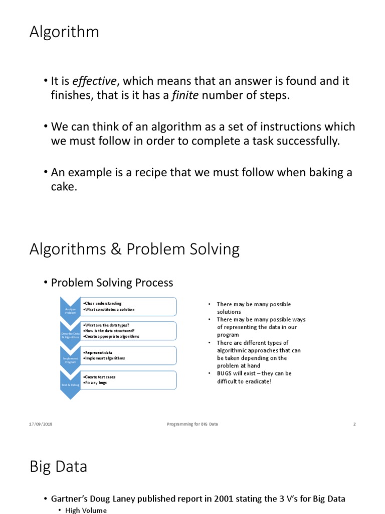 Algorithm and Problem Solving | PDF | Computer Programming | Algorithms