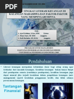 Download Analisis Tingkat Literasi Keuangan Di Kalangan Mahasiswa Dan by ayuyuliawati SN38855652 doc pdf