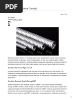 Concrete Encased Conduit Detail | PDF