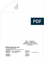 BWD Electronics - 824 - Service, User - ID9079 PDF