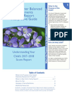 2017 2018 Hi Smarter Balanced Family Report Interpretive Guide