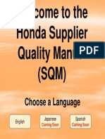 Honda Supplier QualityManual06 PDF