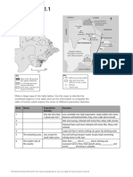 IGCSE Geography - Worksheet 2.1 PDF