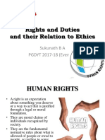 Rights and Duties and Their Relation To Ethics