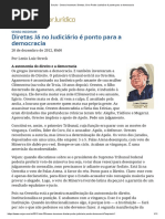 Lênio Streck - Diretas Já No Poder Judiciário é Ponto Para a Democracia