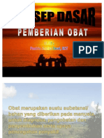  Konsep Dasar Pemberian Obat