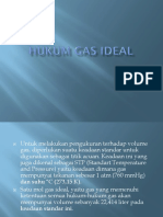 Hukum Gas Ideal