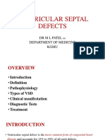 Ventricular Septal Defects: Drmlpatel Department of Medicine Kgmu