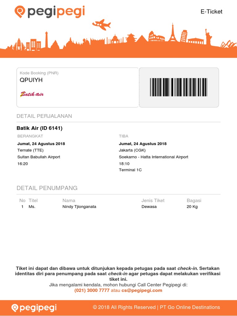12AMR490188E Ticket Pegipegicom 1