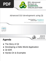 Advanced GUI Development Using QT: Paolo Quadrani Andrea Negri