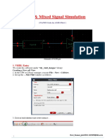 Analog & Mixed Signal Simulation: (NAND Gate in AMS Flow)