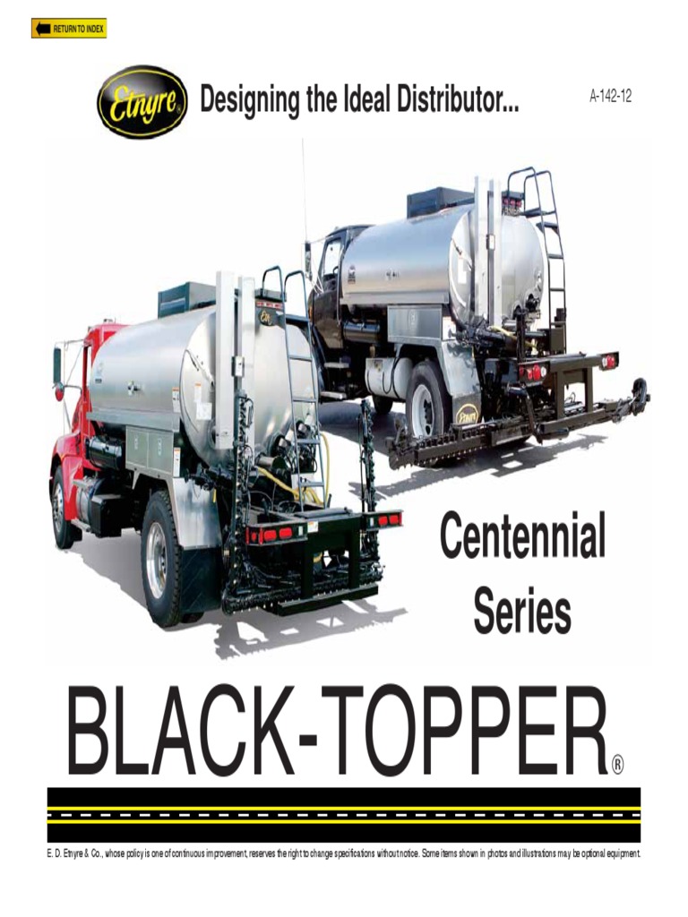 Etnyre Centennial | PDF | Valve | Pump