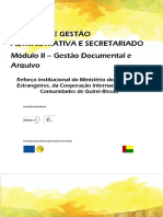 Gestão Documental e Arquivos