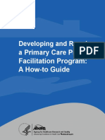 Developing and Running a Primary Care Practice Facilitation Program