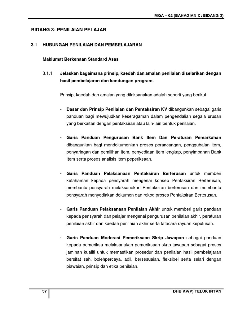 Contoh Surat Jawapan Setuju Penilaian Semula Mqa02