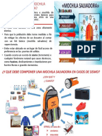 Diapositivas Que Debe Componer Una Mochila Salvadora