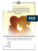Adoption Flyer - Mary Hines