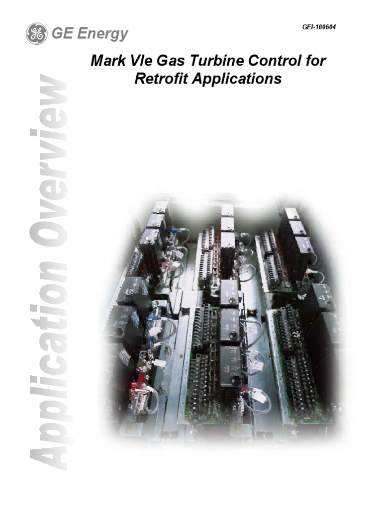 Mark VIE - Gas Turbine Control PDF | PDF | Turbine | Gas Turbine