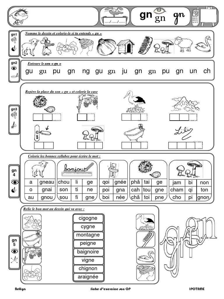 Phonetique Gn