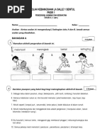 Kertas Soalan PKSR 1 PJK (Tahun 1)
