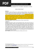 A Perspectiva de Rogers Resposta Reflexo