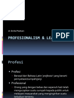 Profesionalism & Leadership Lecture EBP3KH DR - Emp