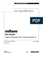 RC500 Datasheet