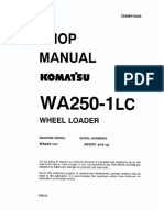 Shop Manual Komatsu WA250-1lc