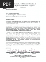 Formato CARTA DE REFERENCIA COMERCIAL