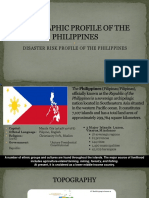 Disaster Risk Profile of The Philippines