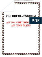 Trac Nghiem An Toan Thong Tin