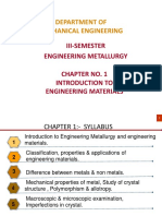 Engineering Metallurgy Chapter 1