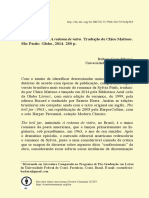 Caderno de Traduções - Resenha - Sobre A Redoma de Vidro