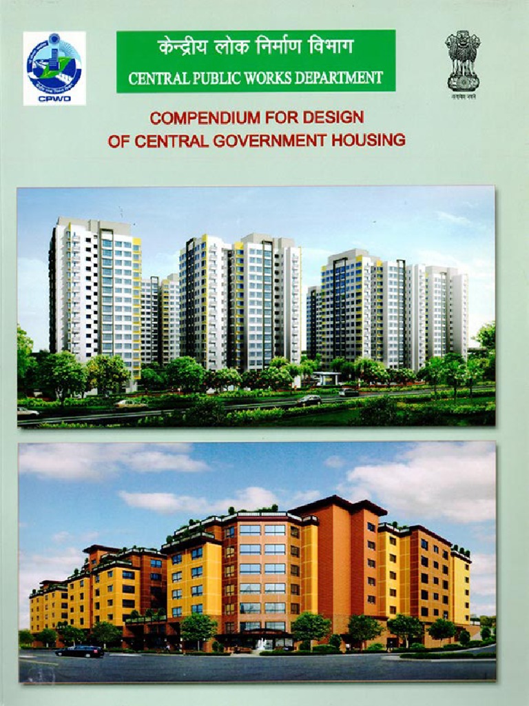 Cpwd Compendium For Design Of Central Government Housing Stairs