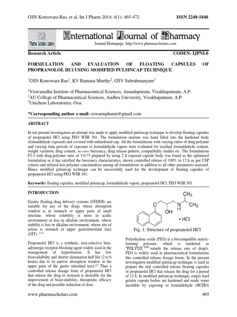 Fulcincap PDF | PDF | Pharmaceutical Formulation | Infrared Spectroscopy