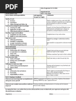 Self-Appraisal Form - GHC