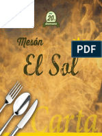 Meson El Sol Carta PDF