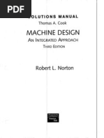 ISM For Machine Design (3E - Norton) | PDF