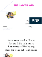 Jesus Loves Me: Flip Chart For The Entire Song