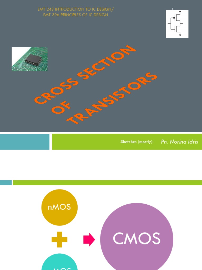 Emt 243 Introduction To Ic Design/ Emt 396 Principles of Ic Design | PDF