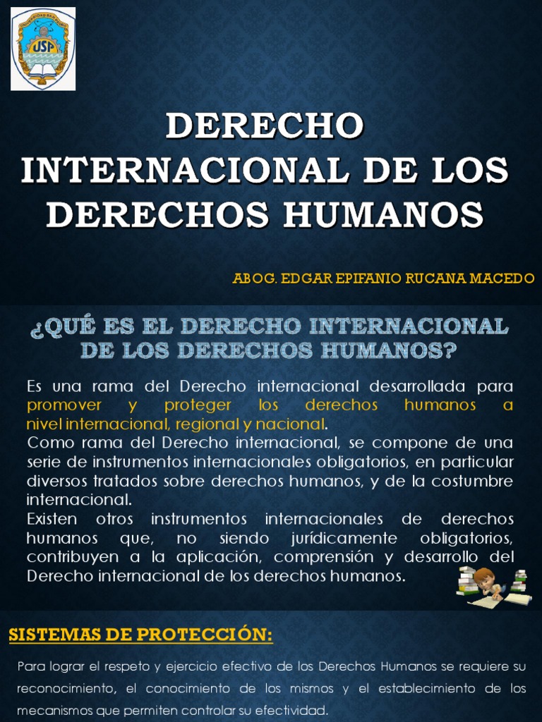 Derecho Internacional de los Derechos Humanos | PDF | Derechos humanos ...