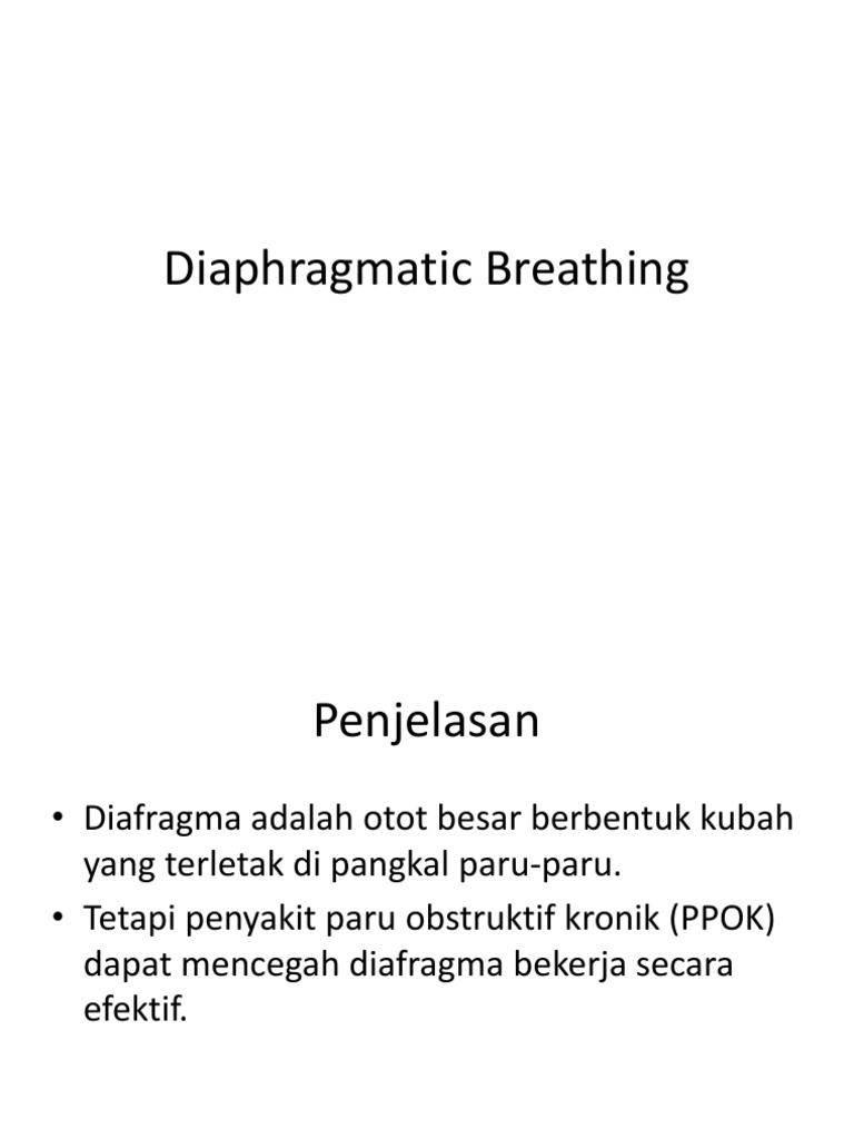 Diaphragmatic Breathing Biology Diagrams