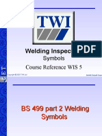 Welding Inspection: Symbols Course Reference WIS 5